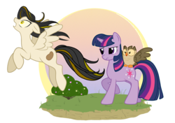 Size: 1598x1125 | Tagged: dead source, safe, artist:immortaltanuki, twilight sparkle, g4, crossover, glados, ponified