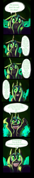 Size: 1000x5187 | Tagged: safe, artist:ryuredwings, queen chrysalis, changeling, changeling queen, g4, :o, comic, cute, cutealis, female, filly, filly queen chrysalis, fourth wall, looking at you, motivational, mouthpiece, open mouth, positive ponies, smiling, talking to viewer, underhoof, weapons-grade cute, younger