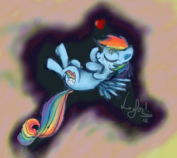 Size: 945x842 | Tagged: source needed, safe, artist:tkc, rainbow dash, g4, crying