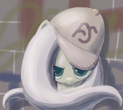 Size: 2000x1793 | Tagged: safe, artist:popprocks, fluttershy, g4, duo, gangsta