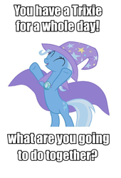 Size: 572x840 | Tagged: safe, trixie, g4, image macro, meme, meta