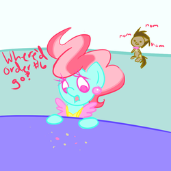 Size: 900x900 | Tagged: artist needed, safe, cup cake, doctor whooves, time turner, g4, 30 minute art challenge