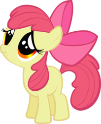 Size: 2147x2616 | Tagged: safe, artist:nightmarelunar, apple bloom, earth pony, pony, friendship is magic, g4, adorabloom, aren't ya gonna stay for brunch, aren't you gonna stay for a brunch?, cute, female, filly, foal, high res, puppy dog eyes, puppy dog pout, simple background, solo, transparent background, vector