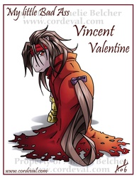 Size: 600x776 | Tagged: safe, artist:amelie-ami-chan, final fantasy, ponified, vincent valentine