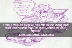 Size: 500x329 | Tagged: safe, pinkie pie, g4, image macro, meta, pony confession, text