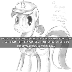 Size: 500x500 | Tagged: safe, lyra heartstrings, g4, meta, pony confession, text