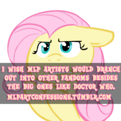 Size: 500x501 | Tagged: safe, fluttershy, g4, meta, pony confession, text