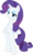 Size: 1233x2046 | Tagged: safe, artist:hoodie-stalker, rarity, pony, unicorn, g4, belly, bipedal, female, looking at you, simple background, solo, transparent background, vector