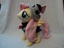 Size: 3072x2304 | Tagged: safe, artist:planetplush, fluttershy, private pansy, pony, g4, high res, irl, photo, plushie