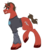 Size: 1513x1702 | Tagged: safe, artist:fluffomaru, avengers, iron man, ponified, simple background, transparent background