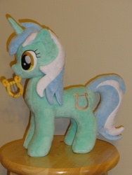 Size: 480x640 | Tagged: safe, artist:whitedove-creations, lyra heartstrings, g4, irl, photo, plushie