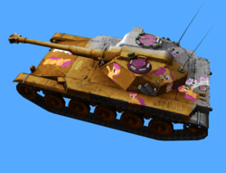 Size: 807x617 | Tagged: safe, scootaloo, sweetie belle, g4, tank (vehicle), world of tanks
