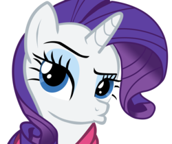 Size: 4220x3550 | Tagged: dead source, safe, artist:eruvon, rarity, pony, g4, suited for success, clothes, dress, duckface, female, scarf, simple background, solo, transparent background, vector