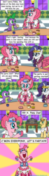 Size: 1024x3665 | Tagged: safe, artist:aleximusprime, pinkie pie, rarity, spike, g4, after the gala, comic, comic sans