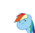 Size: 900x861 | Tagged: safe, artist:haloreplicas, rainbow dash, g4, simple background, transparent background, vector, wut face