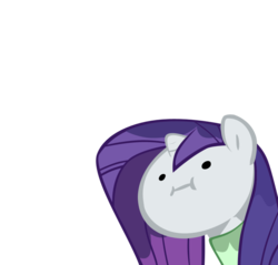 Size: 900x861 | Tagged: safe, artist:haloreplicas, rarity, pony, g4, female, simple background, solo, transparent background, vector, wet, wet mane, wet mane rarity, wut face