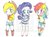 Size: 600x442 | Tagged: dead source, safe, artist:yoshiberry1998, applejack, rainbow dash, rarity, human, g4, deviantart watermark, humanized, obtrusive watermark, watermark