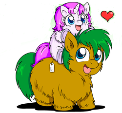 Size: 800x742 | Tagged: safe, artist:marcusmaximus, fluffy pony, doll, fall of cleveland, lil smarty