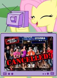 Size: 438x600 | Tagged: safe, fluttershy, pony, g4, exploitable meme, jersey shore (tv series), meme, tv meme