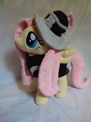 Size: 900x1200 | Tagged: safe, artist:planetplush, fluttershy, private pansy, pony, g4, irl, photo, plushie