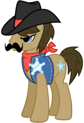 Size: 2750x4000 | Tagged: safe, artist:atomicgreymon, sheriff silverstar, earth pony, pony, g4, male, simple background, stallion, transparent background, vector