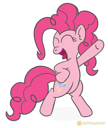 Size: 1200x1423 | Tagged: safe, artist:muffinexplosion, pinkie pie, earth pony, pony, g4, female, solo