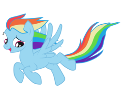 Size: 2000x1500 | Tagged: safe, artist:toxickittycat, rainbow dash, pegasus, pony, g4, female, mare, simple background, solo, transparent background, vector