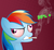 Size: 1027x948 | Tagged: safe, artist:misterdavey, rainbow dash, pegasus, pony, g4, 20% cooler, bloodshot eyes, cigarette, drugs, faic, female, mare, reddened eyes, scrunchy face, smoking, solo