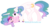 Size: 1600x911 | Tagged: safe, artist:wolfsknight, princess cadance, princess celestia, alicorn, pony, g4, cute, cutedance, cutelestia, duo, female, filly, filly cadance, mare, momlestia, raspberry, signature, simple background, tickling, transparent background, tummy buzz, young, younger