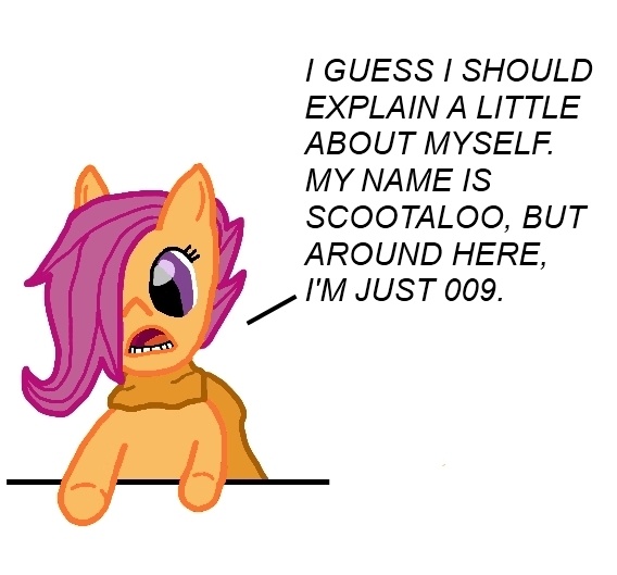 #87114 - safe, artist:scootaloo009, scootaloo, g4, crossover, cyborg ...