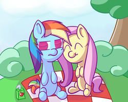 Size: 2500x2000 | Tagged: safe, artist:sharkwellington, fluttershy, rainbow dash, g4, filly, high res