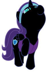 Size: 3000x4500 | Tagged: safe, artist:masternodra, artist:slyfoxcl, oc, oc only, oc:nyx, alicorn, pony, fanfic:past sins, alicorn oc, clothes, duo, fanfic art, female, filly, foal, horn, raised hoof, simple background, transparent background, wings