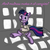 Size: 700x700 | Tagged: safe, artist:sgolem, twilight sparkle, pony, g4, asylum, female, grin, insanity, madness, padded cell, smiling, solo, straitjacket, twilight snapple, underhoof, wide eyes