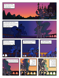 Size: 900x1200 | Tagged: safe, artist:arofatamahn, princess celestia, princess luna, comic:the night the magic died, g4, comic