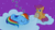 Size: 1280x720 | Tagged: safe, artist:jan, rainbow dash, scootaloo, pegasus, pony, ask the crusaders, g4, adoption, cloud, crying, duo, feels, sad, scootadoption, sleeping, tearjerker, zzz