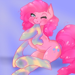 Size: 1000x1000 | Tagged: safe, artist:kryssidaunicorn, pinkie pie, g4, clothes, socks