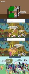 Size: 850x2164 | Tagged: safe, king zebra, oc, oc only, alicorn, pony, ask terry, g4, hat, terry, tumblr