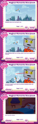 Size: 625x1991 | Tagged: safe, edit, rainbow dash, g4, bad dream, bed, giant robot, laser beams, magical moments storybook, nightmare