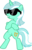 Size: 3510x5407 | Tagged: safe, artist:mysteriouskaos, lyra heartstrings, pony, g4, bipedal, female, simple background, solo, sunglasses, swag, transparent background, vector