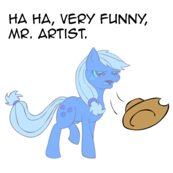 Size: 2000x2000 | Tagged: safe, artist:foxdeimos, applejack, ghost, pony, g4, female, hat, high res, simple background, solo, transparent background, upset