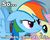 Size: 381x306 | Tagged: safe, edit, edited screencap, screencap, chocolate haze, fluttershy, rainbow dash, earth pony, pegasus, pony, boast busters, g4, my little pony: friendship is magic, season 1, angry, background pony, blue coat, blue fur, blue pony, caption, cropped, duo focus, female, floppy ears, frown, image macro, magenta eyes, mare, multicolored hair, multicolored mane, obscured face, pink hair, pink mane, rainbow dash is not amused, rainbow hair, teal eyes, text, unamused, yellow coat, yellow fur, yellow pony