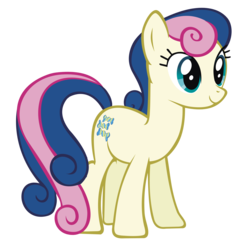 Size: 2225x2156 | Tagged: safe, artist:kna, bon bon, sweetie drops, earth pony, pony, g4, female, high res, simple background, solo, transparent background, vector