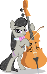 Size: 1170x1825 | Tagged: safe, artist:kna, octavia melody, earth pony, pony, bipedal, cello, female, looking at you, mare, musical instrument, simple background, solo, transparent background, vector