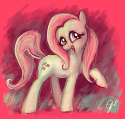 Size: 784x751 | Tagged: safe, artist:uber-tastee, fluttershy, pony, g4, female, solo