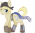 Size: 708x675 | Tagged: safe, artist:kitchiki, final fantasy, ponified, simple background, solo, transparent background