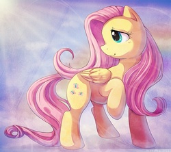 Size: 800x710 | Tagged: safe, artist:kaceymeg, fluttershy, pony, g4, female, solo