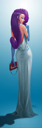 Size: 1400x4280 | Tagged: safe, artist:rik-vreal, rarity, human, g4, clothes, dress, gown, humanized, solo