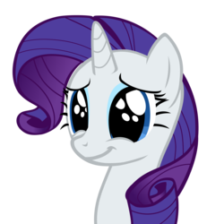 Size: 4000x4000 | Tagged: safe, artist:theholytuna, rarity, pony, unicorn, g4, sisterhooves social, horn, simple background, smiling, solo, transparent background, vector