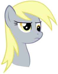 Size: 3479x4432 | Tagged: safe, artist:eugene-joe-c, derpy hooves, pegasus, pony, g4, female, mare, serious face, simple background, transparent background, vector