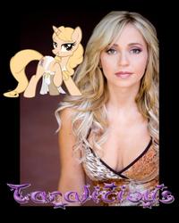 Size: 600x750 | Tagged: safe, human, cleavage, female, irl, irl human, photo, ponified, tara strong